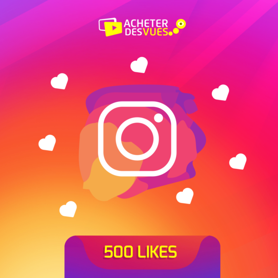 Acheter 500 Likes Instagram